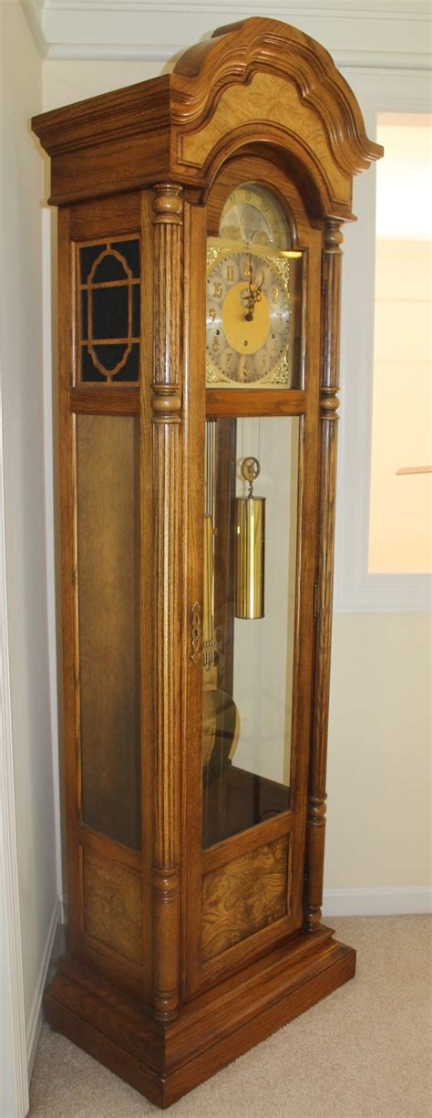 Move the clock close to its final location. . Howard miller grandfather clock chime settings